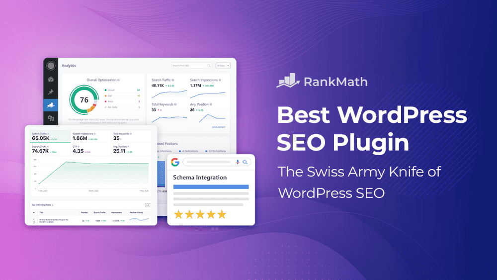 Rank Math is one of the best wordpress plugin for SEO optimization. It also has a feature that I consider one of the best AI writings tool like chatGPT